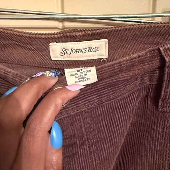 St. John's Bay Brown Skirt - Picture 2 of 3